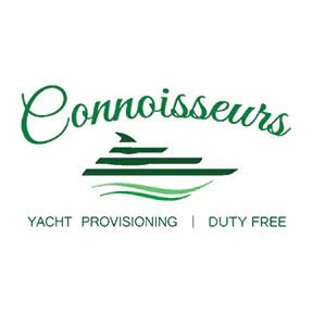 Connoisseurs Duty Free. SXM. Logo